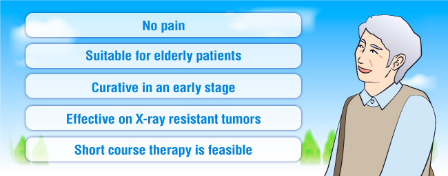 Benefits of heavy ion radiotherapy